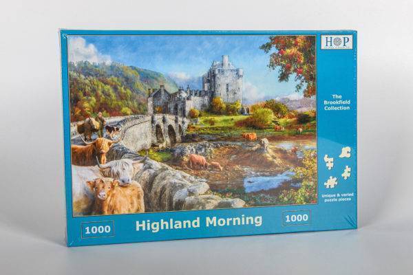 1000 Piece Jigsaw - Highland Morning