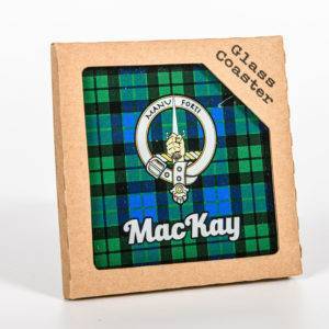 Glass Clan Coasters - Various Surnames