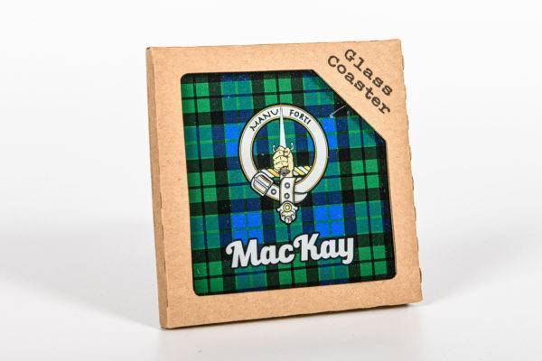 Glass Clan Coasters - Various Surnames