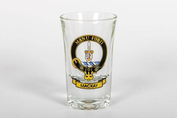 Clan Shot Glass - Various Surnames