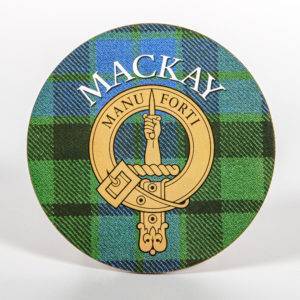 Clan Surname Coaster - Please contact us for surnames available.