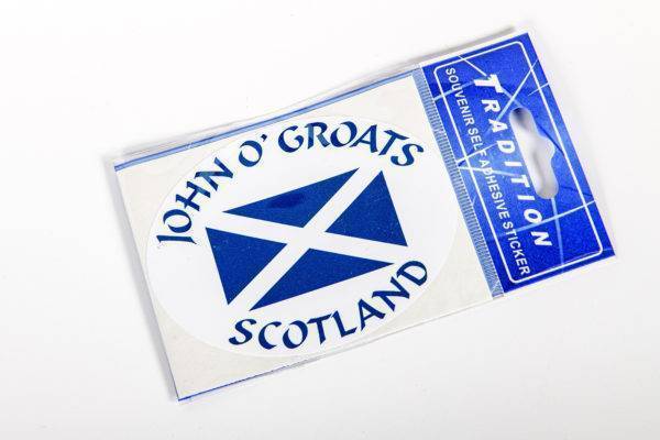 John O Groats Self adhesive Stickers - Various designs